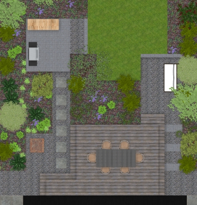 Full or part garden designs