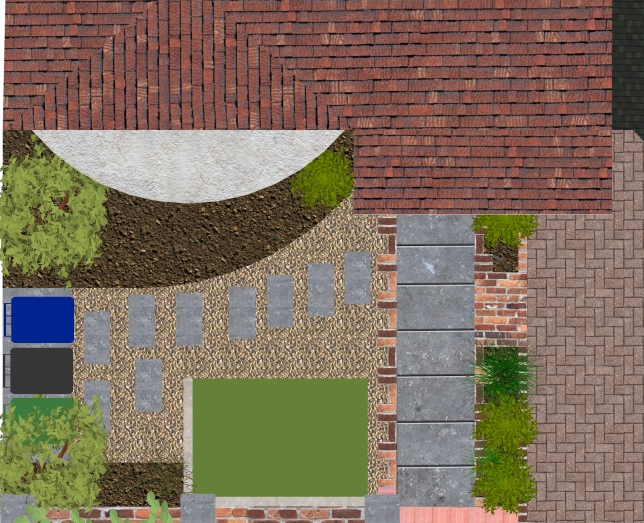 Before with lawn
