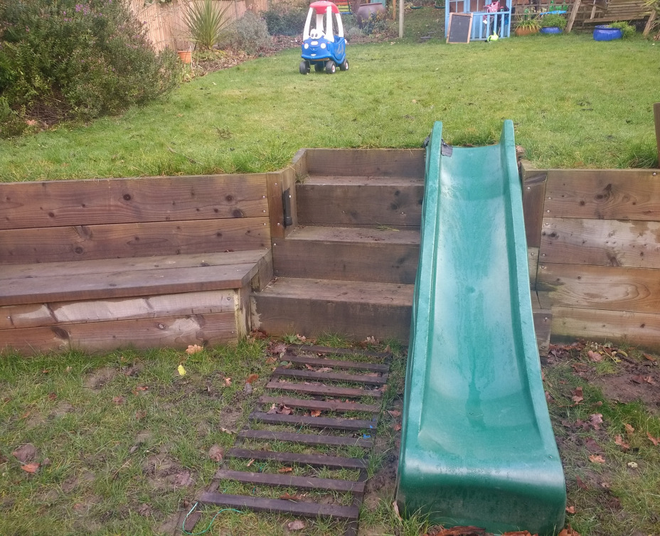 Before with lawn